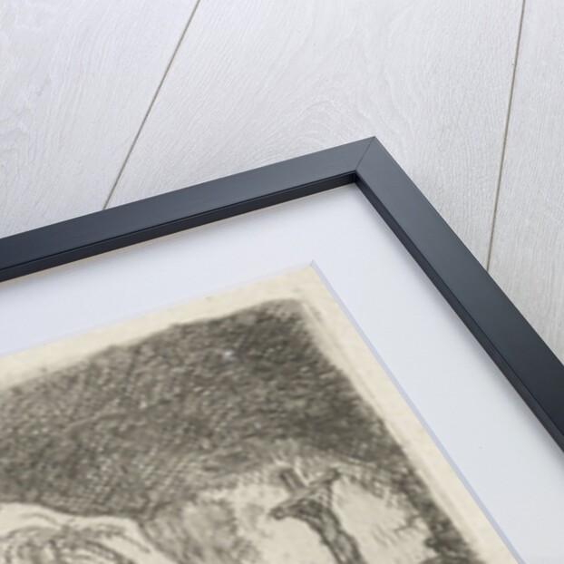 Monk in a cave by David van der Kellen II