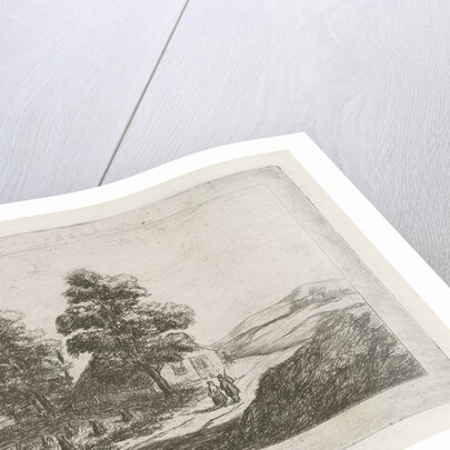 Hilly landscape by David van der Kellen II