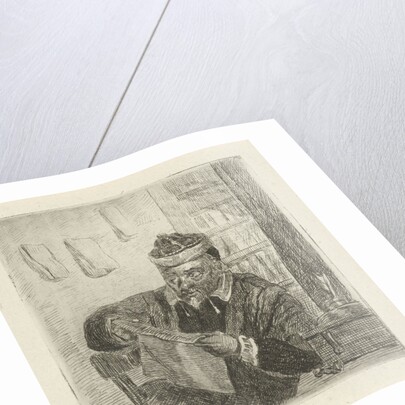 Reading man by Pieter Christoffel Wonder