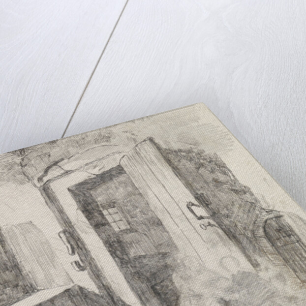 Interior with open door by David van der Kellen III