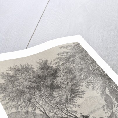 View of Lake Como by Karoly Lajos Libay