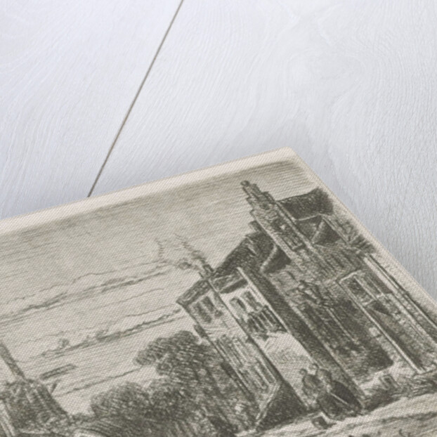 Cityscape by Jan van Lokhorst