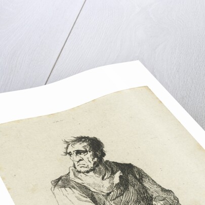 Man on clogs by Anthonie Willem Hendrik Nolthenius de Man