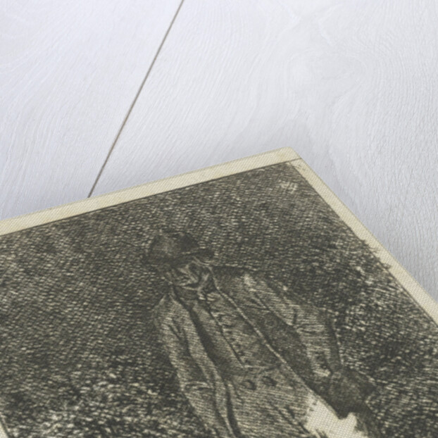 Man with a lantern by Anthonie Willem Hendrik Nolthenius de Man