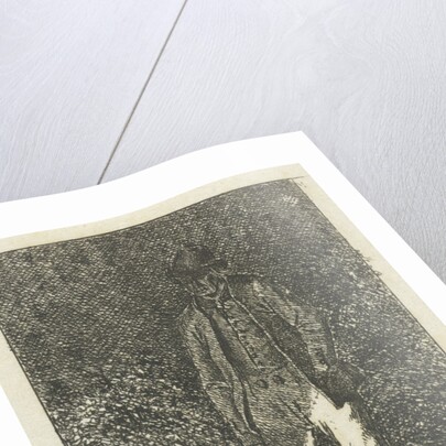 Man with a lantern by Anthonie Willem Hendrik Nolthenius de Man