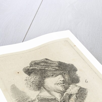 Portrait of Rembrandt by Anthonie Willem Hendrik Nolthenius de Man