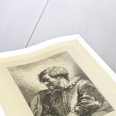 Portrait of a man by Anthonie Willem Hendrik Nolthenius de Man