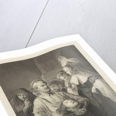 Salome receives the head of John the Baptist by Rembrandt Harmensz. van Rijn