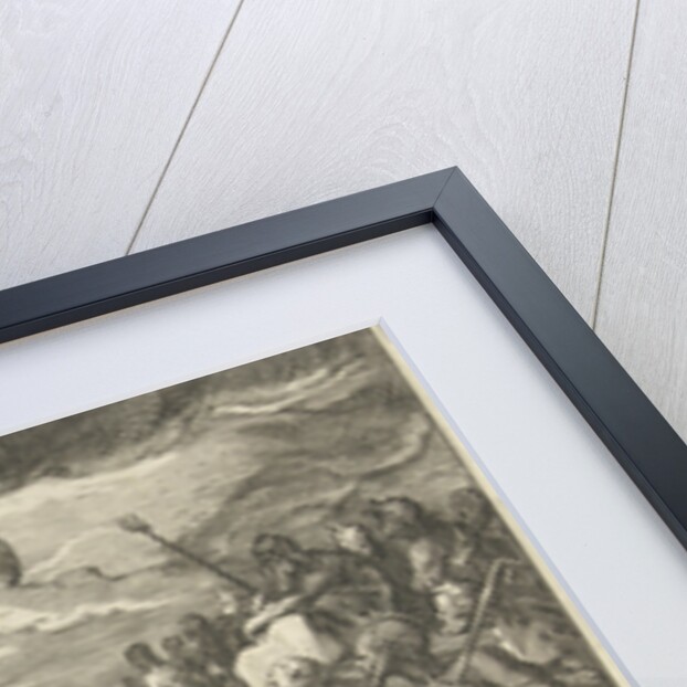 Jupiter asks the Olympian gods to council by Franco Estius