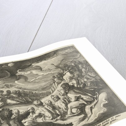 Jupiter asks the Olympian gods to council by Franco Estius