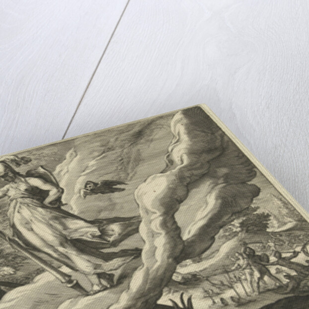 Cadmus sowing the teeth of the dragon by G. Rijckius