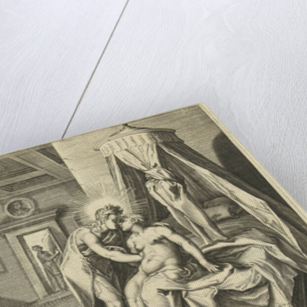 Apollo seduces Leucothe by Robert de Baudous