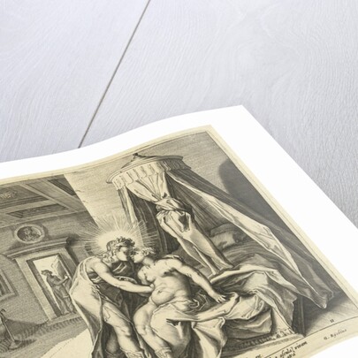 Apollo seduces Leucothe by Robert de Baudous