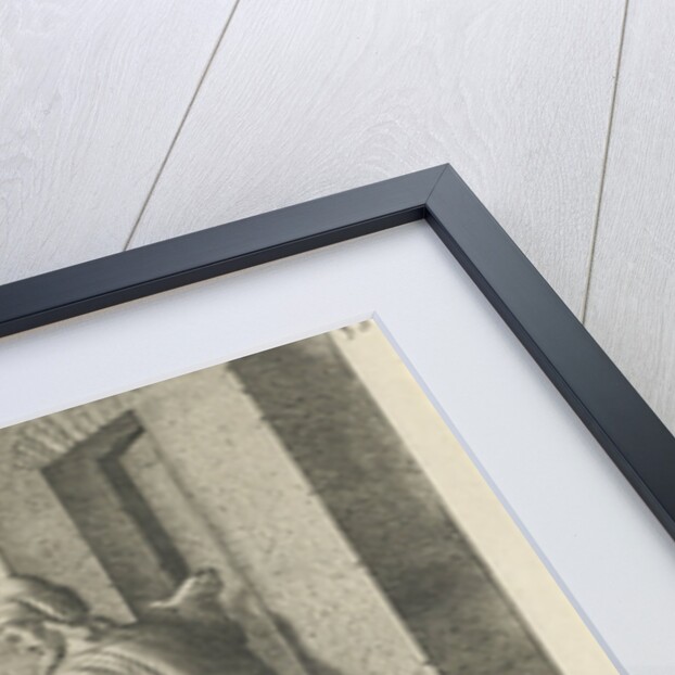 Lot and the two angels by Anonymous