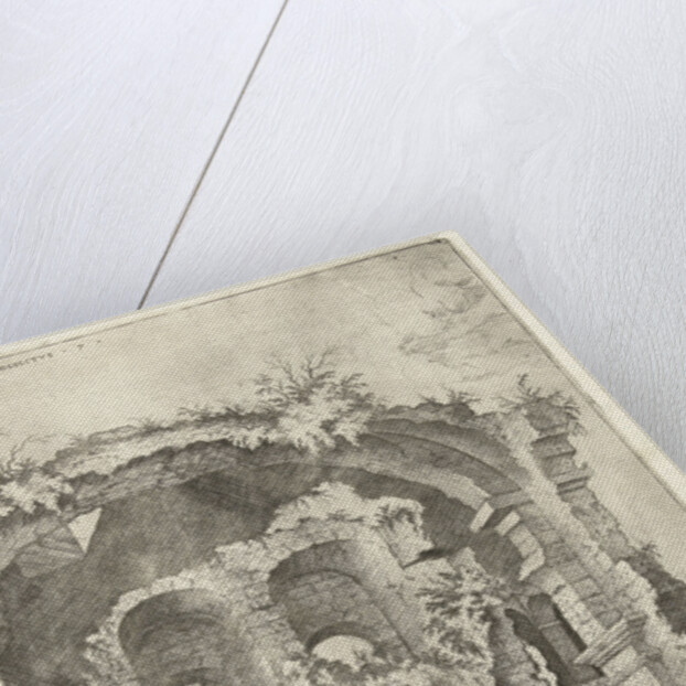 Seventh sight of the Colosseum in Rome, Italy by Hieronymus Cock