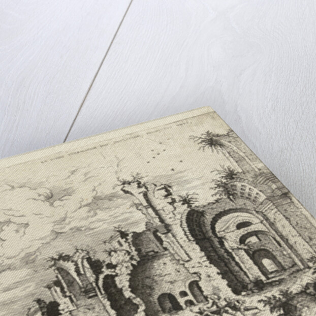 View of the Baths of Diocletian by Hieronymus Cock