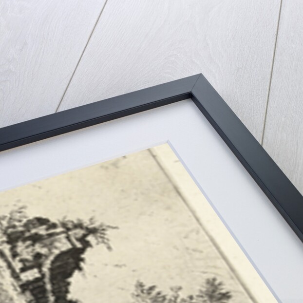 View of ruins in Rome, Italy by Hieronymus Cock