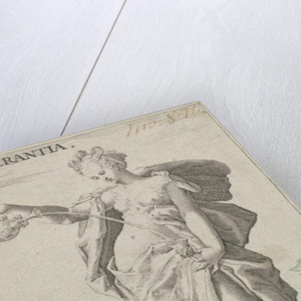 Temperance (Temperance) by Hendrick Goltzius