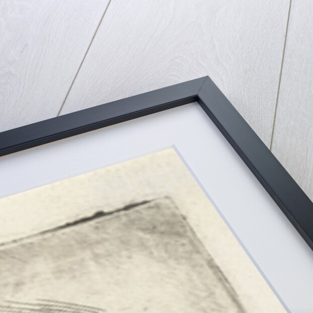 Study sheet with two female heads by Louis Bernard Coclers