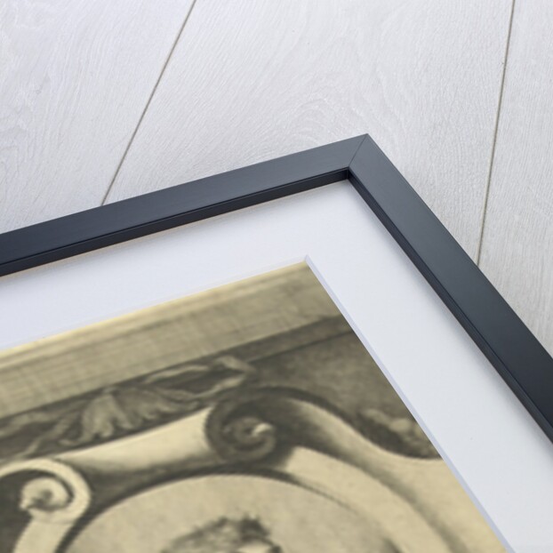 Siege of Breda, The Netherlands, sheet with portrait of Frederik Hendrik, 1637 by Jan Gerritsz. van Bronchorst