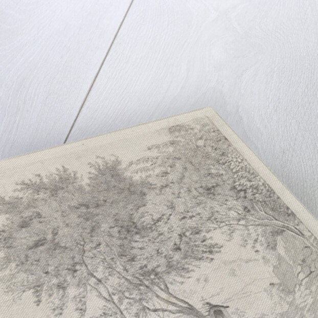 View of Lake Como by Karoly Lajos Libay