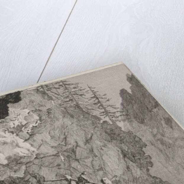 Passage in the rocks by Marinus van Raden