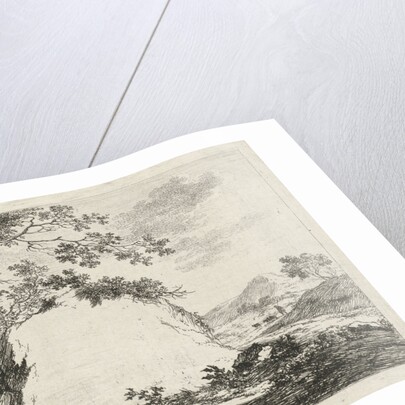 Title print for a series with the twelve months by Johannes Janson