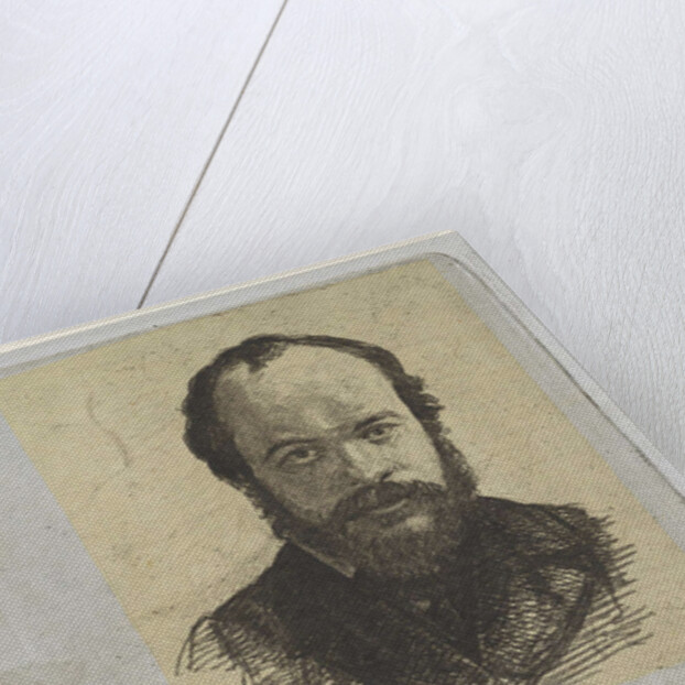 Portrait of Jan Weissenbruch by Frederik Hendrik Weissenbruch