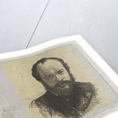 Portrait of Jan Weissenbruch by Frederik Hendrik Weissenbruch