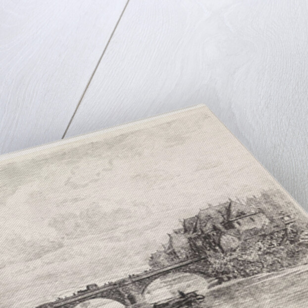 Bridge over the Fulda in Kassel, Germany by Elias Stark