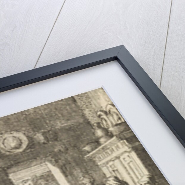 Family makes dismissive gestures to a poor man who asks for help by Cornelis van der Sys II