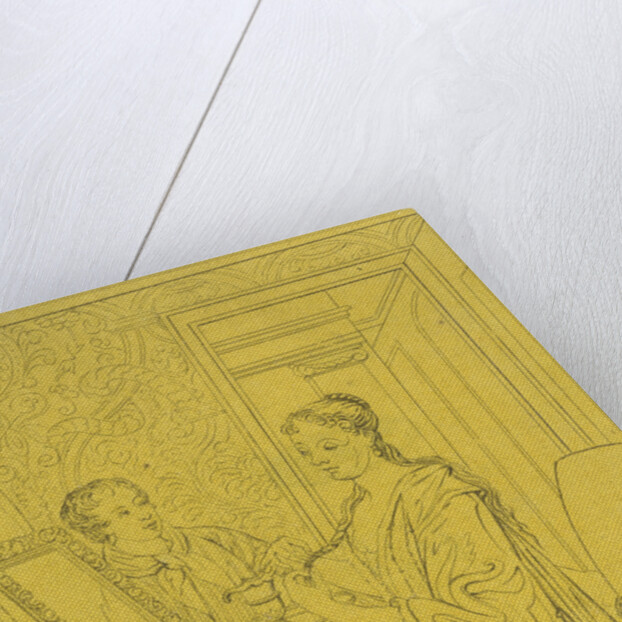 A woman at her toilet by Philip van Dijk