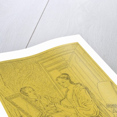 A woman at her toilet by Philip van Dijk