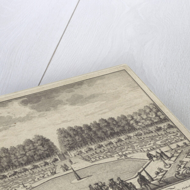 View of the garden at Castle Zuilenstein by Daniël Stopendaal