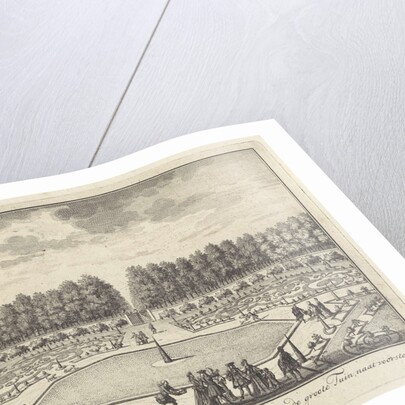 View of the garden at Castle Zuilenstein by Daniël Stopendaal