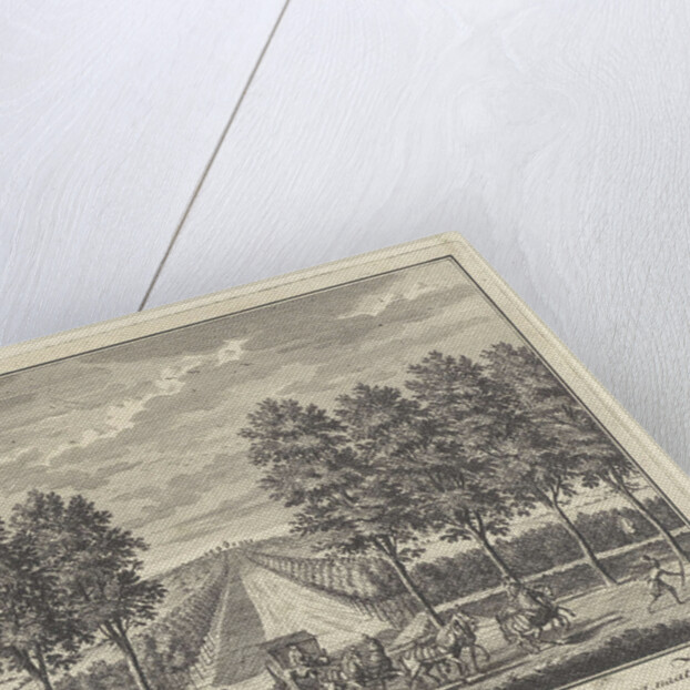 In the avenue to the Wafelijzer near Castle Zuilenstein by Daniel Stopendaal