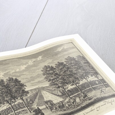 In the avenue to the Wafelijzer near Castle Zuilenstein by Daniel Stopendaal