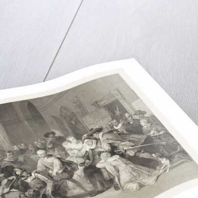 Attack of Jean de Jauregui on Prince William I, March 18, 1582 by Nicholas Pieneman