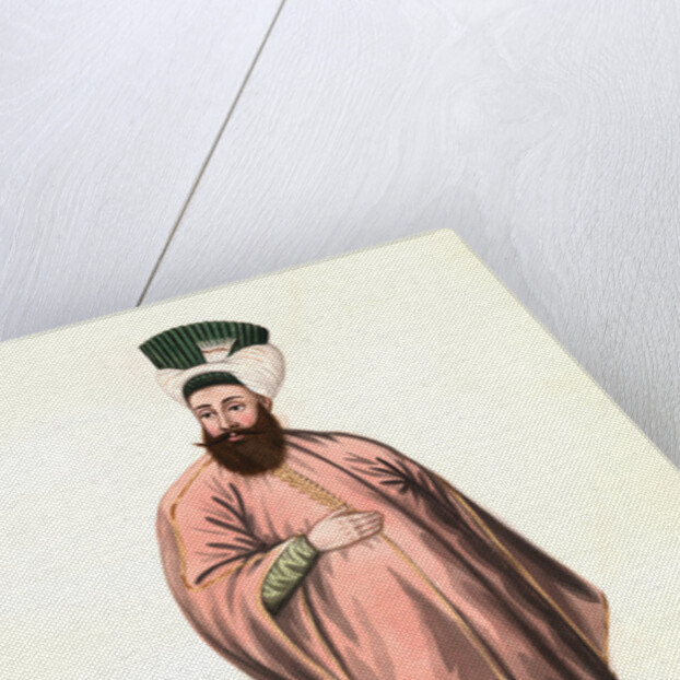 Bostandji-bachy by Mahmud II