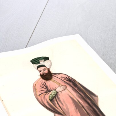 Bostandji-bachy by Mahmud II