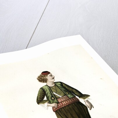 Costume des Jariottes by Mahmud II