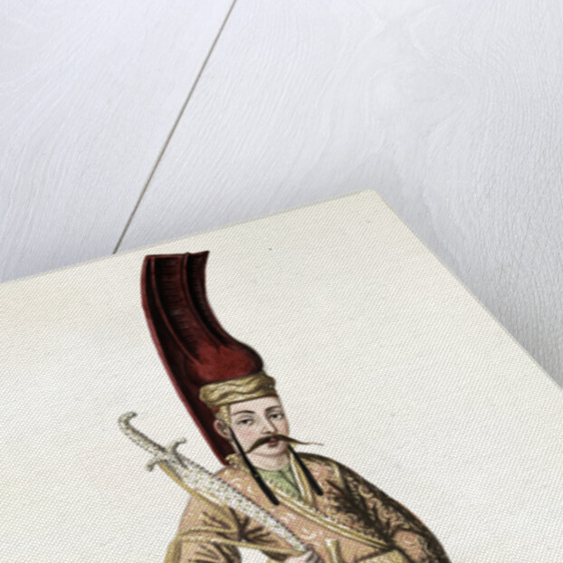 Silihtar aga, ou porte-épée du Grand Seigneur by Mahmud II