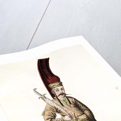 Silihtar aga, ou porte-épée du Grand Seigneur by Mahmud II
