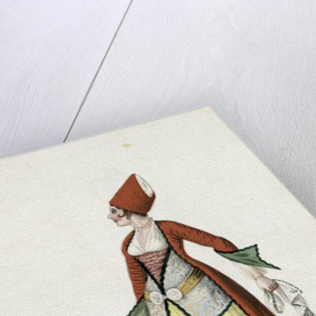 Femme de l'Ile de Tine by Mahmud II