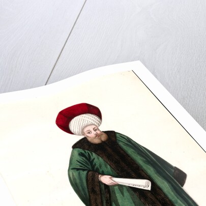 Reis effendi, ou ministre des affaires étrangères by Mahmud II