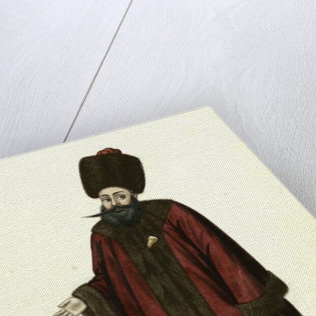 Chef du corps de garde particulier du grand vezir by Mahmud II