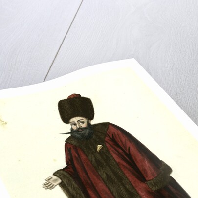 Chef du corps de garde particulier du grand vezir by Mahmud II