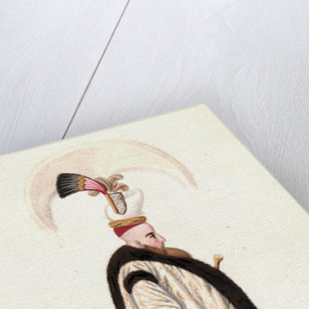 Prince de Moldavie, en habit de cérémonie by Mahmud II