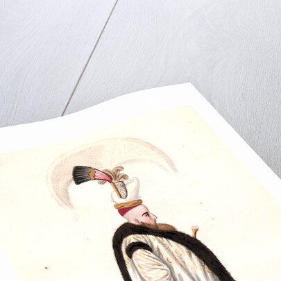 Prince de Moldavie, en habit de cérémonie by Mahmud II