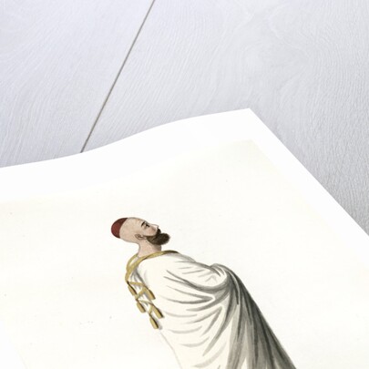 Soldat des cantons de barbaries by Mahmud II